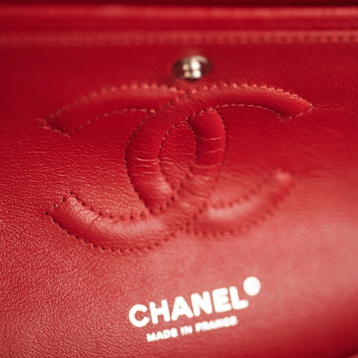 Chanel Classic Flap Medium Caviar Red