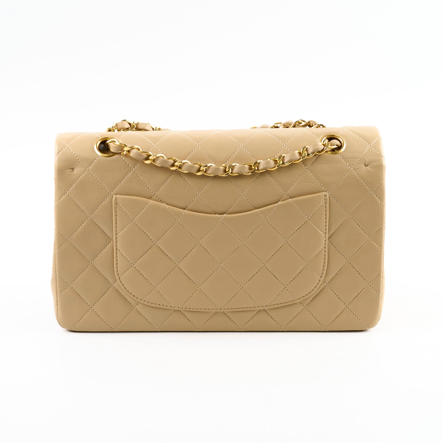 Chanel  Classic Flap Medium/Large M/L Beige - Series 3