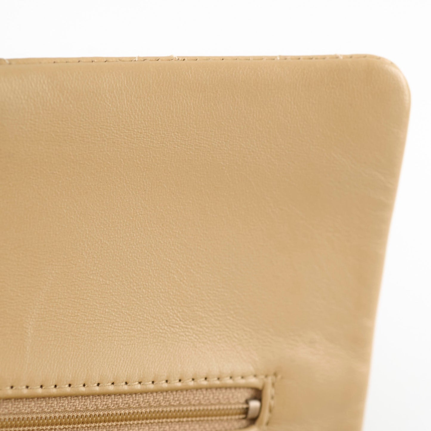 Chanel  Classic Flap Medium/Large M/L Beige - Series 3