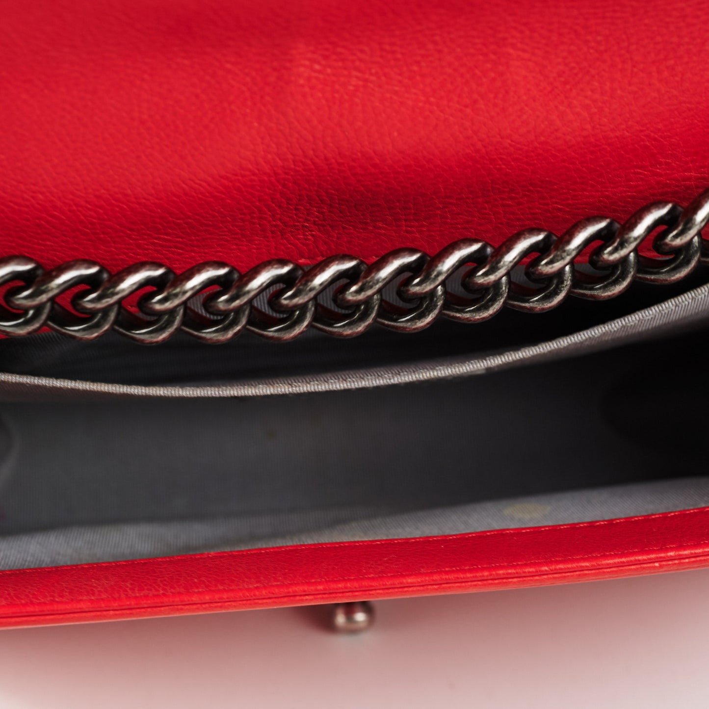 Chanel Boy Old Medium Red