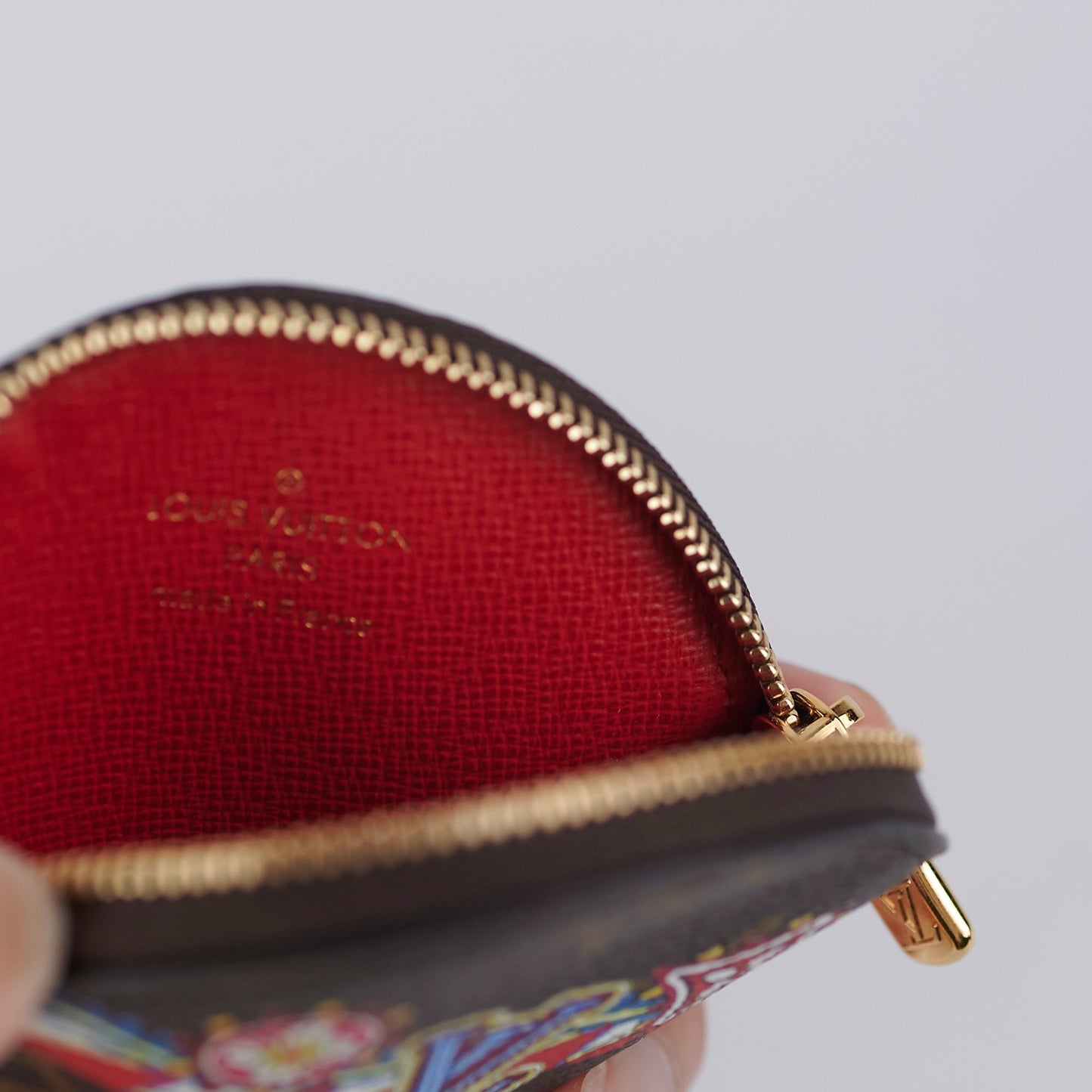 Louis Vuitton Christmas Edition Round Monogram Coin Alice Bags