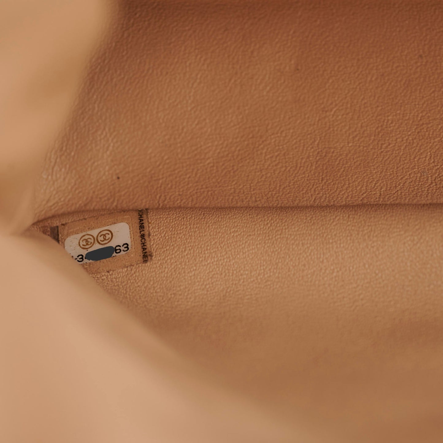 Chanel Jumbo Single Flap Caviar Beige - Series 13