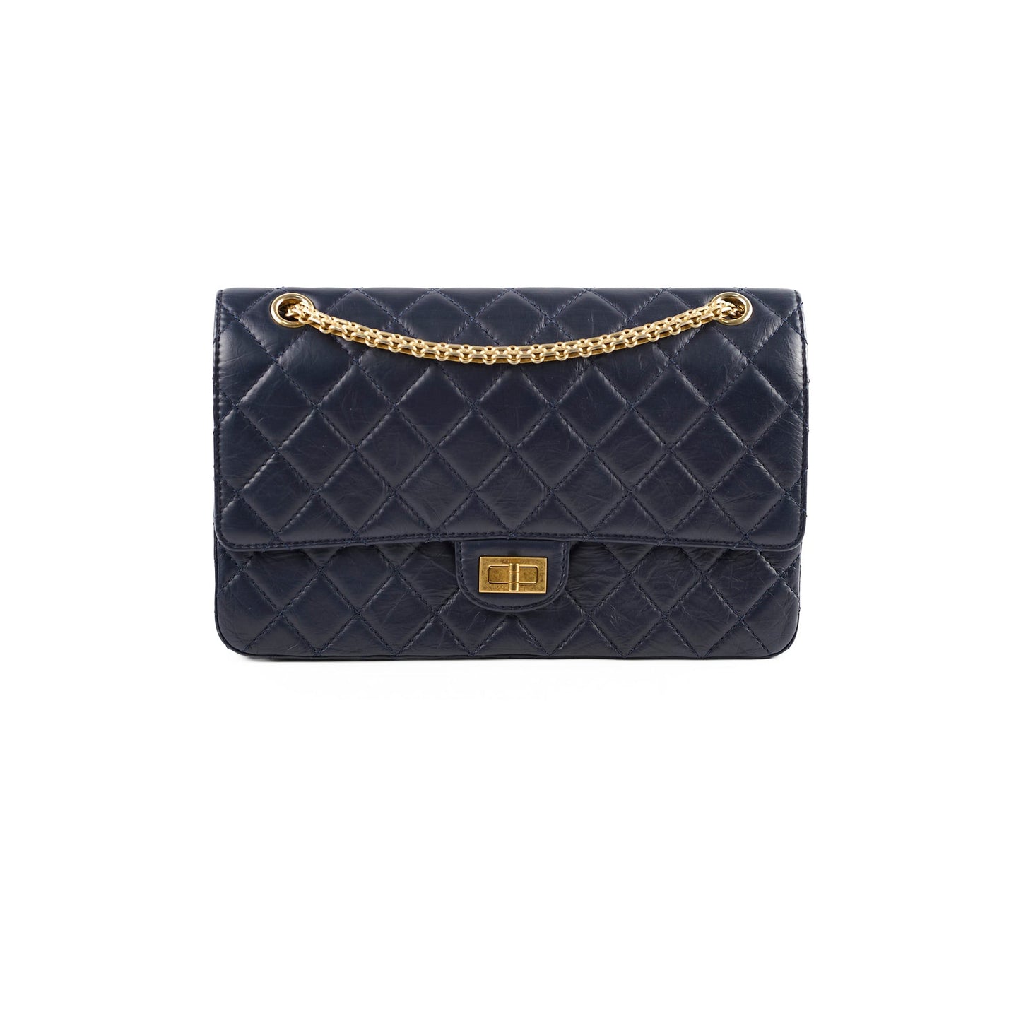 Chanel Reissue 226 Navy Calfskin - Series 24