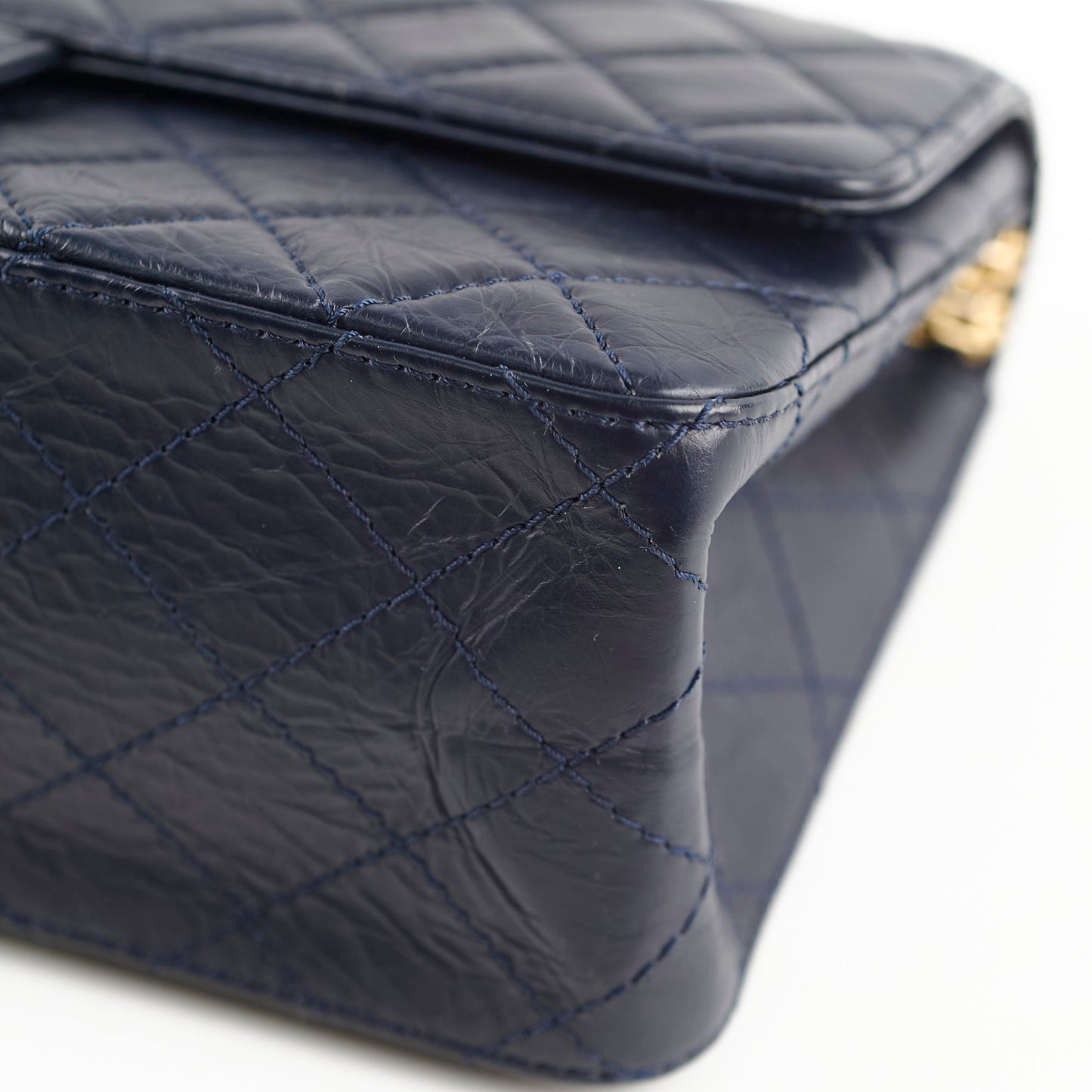 Chanel Reissue 226 Navy Calfskin - Series 24