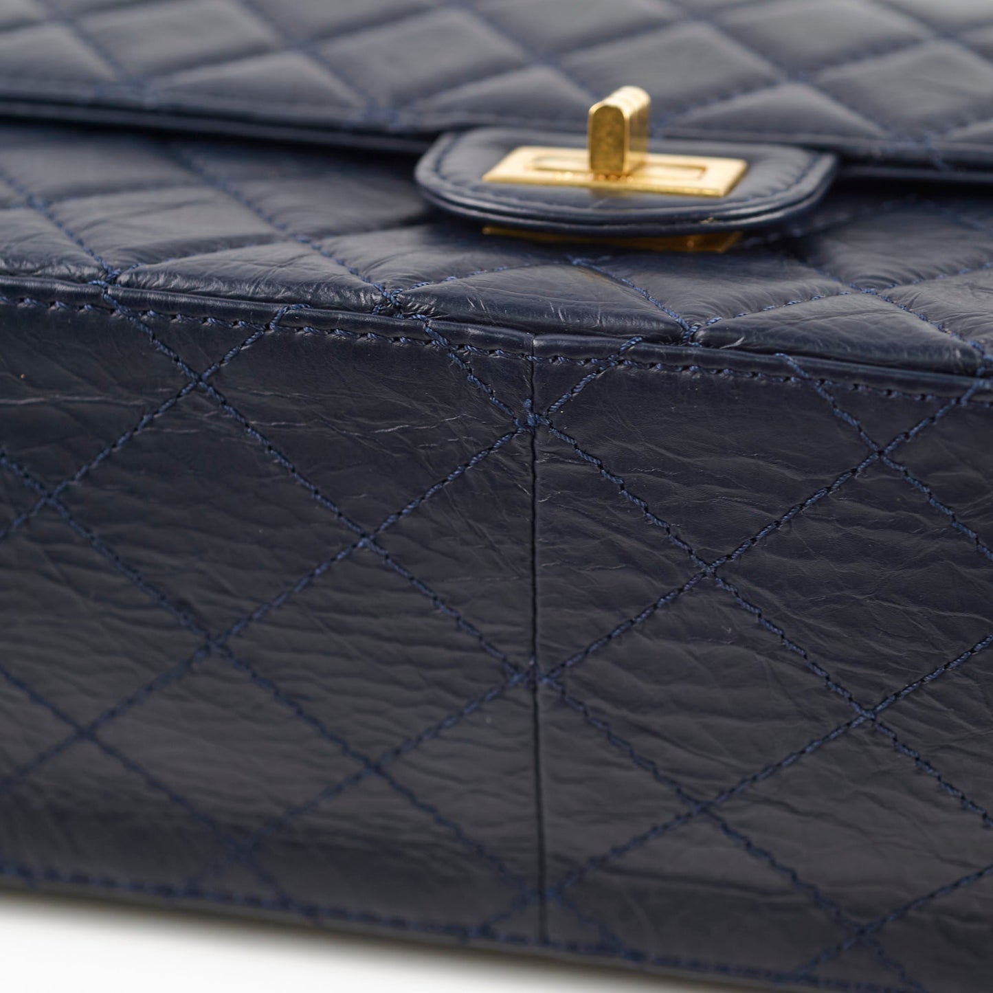 Chanel Reissue 226 Navy Calfskin - Series 24