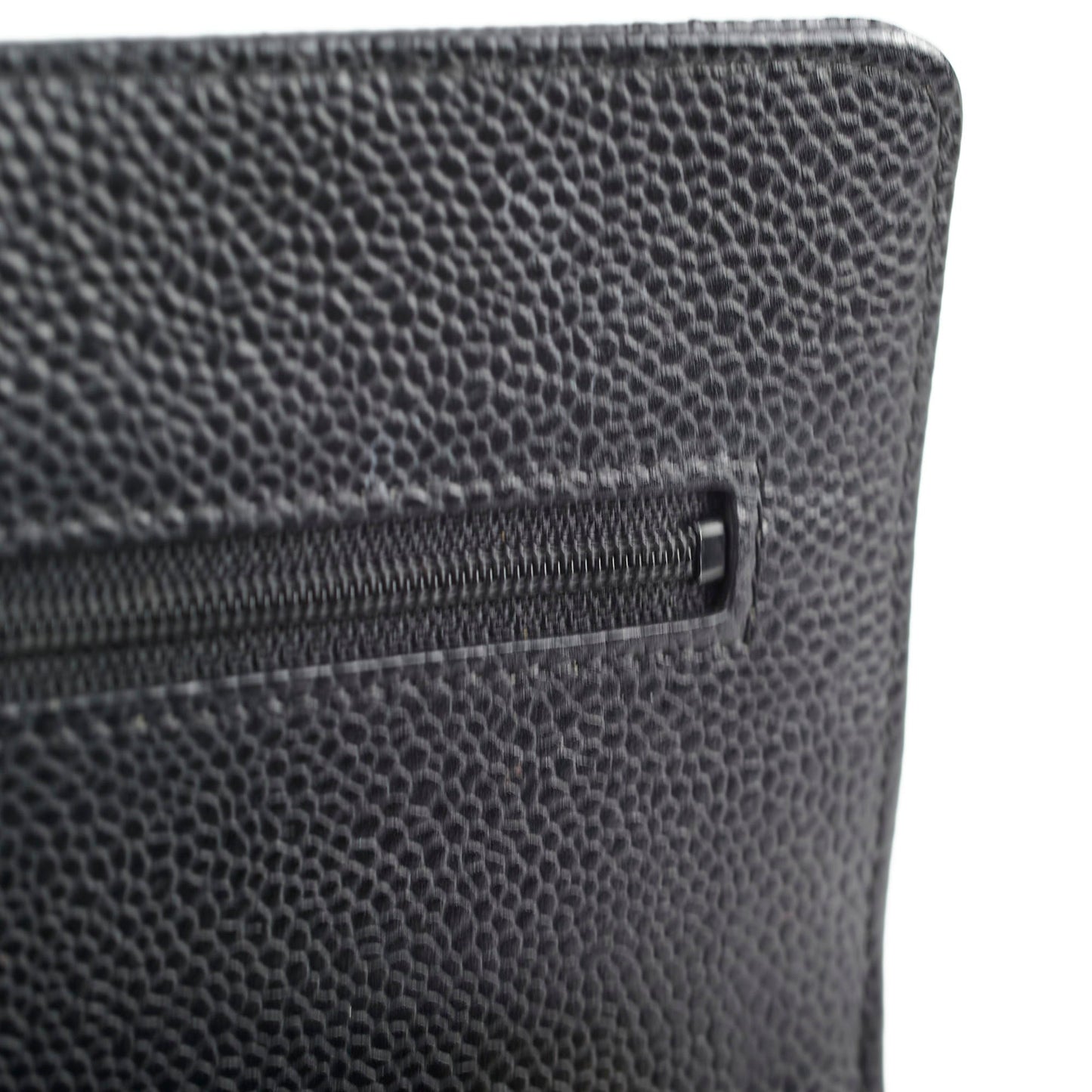 Chanel Wallet On Chain WOC Caviar Black (22 Series)