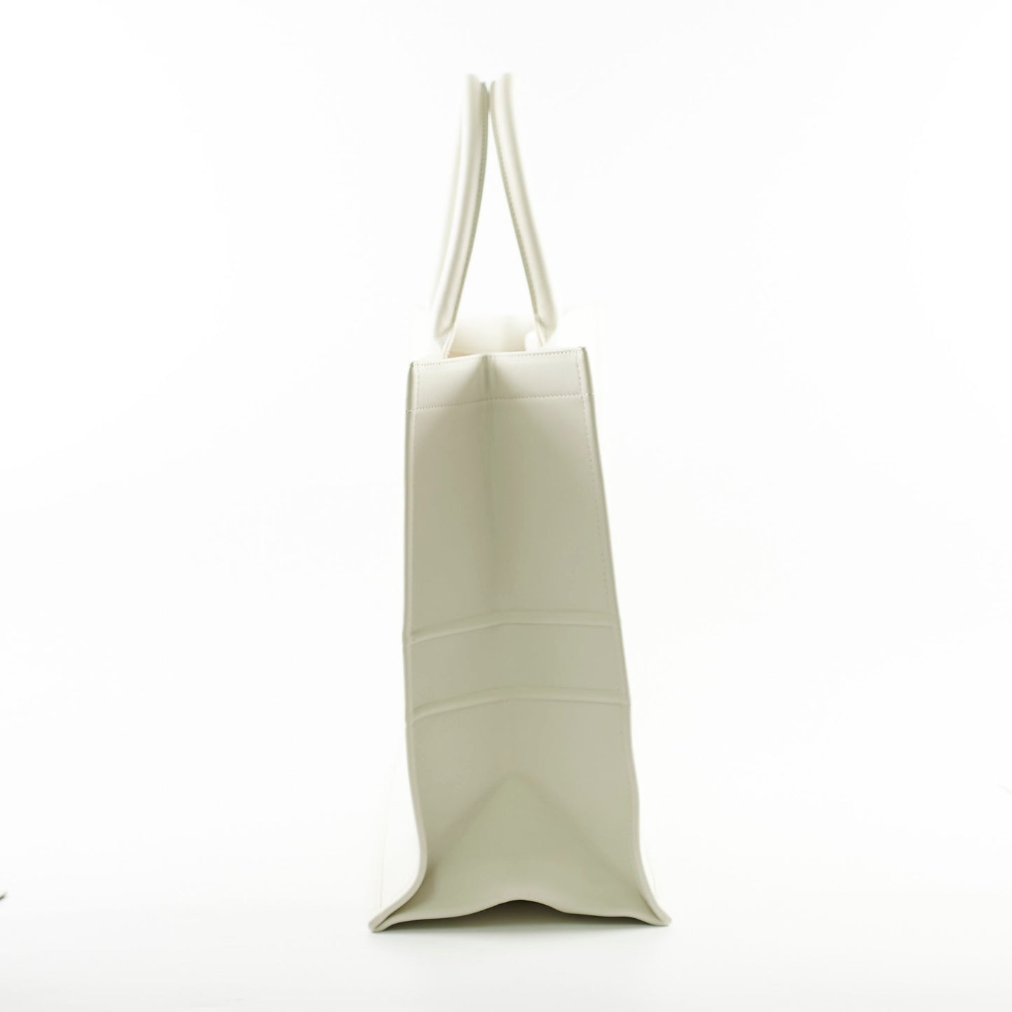 Christian Dior Large Book Tote White