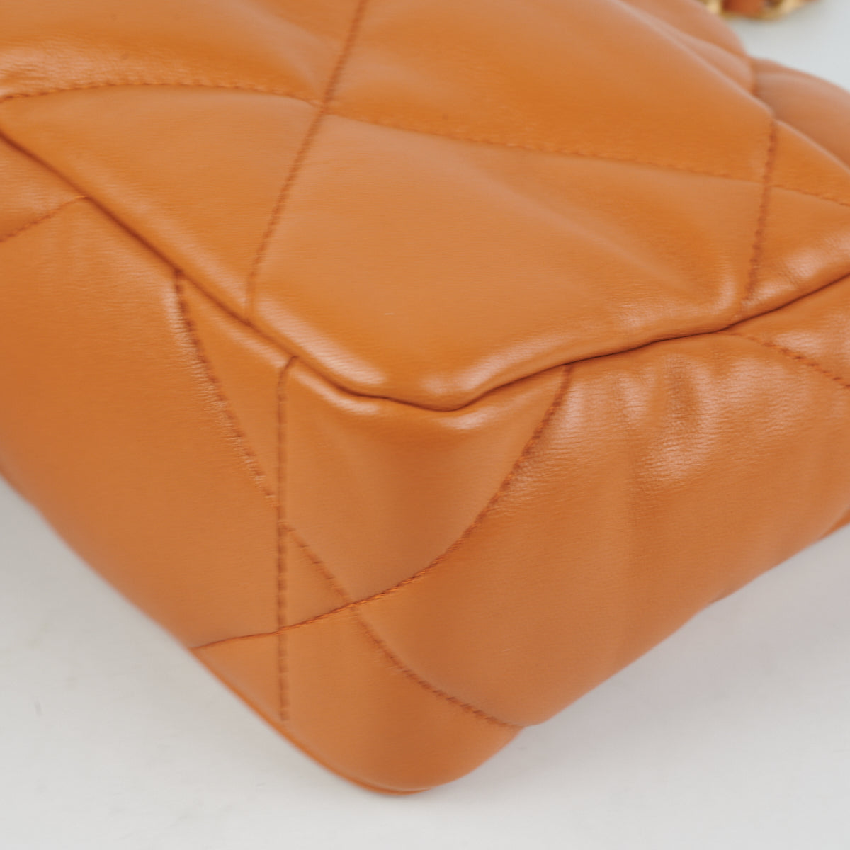 ITEM 21 - Chanel 19 Small Tan/Brown (Microchipped)