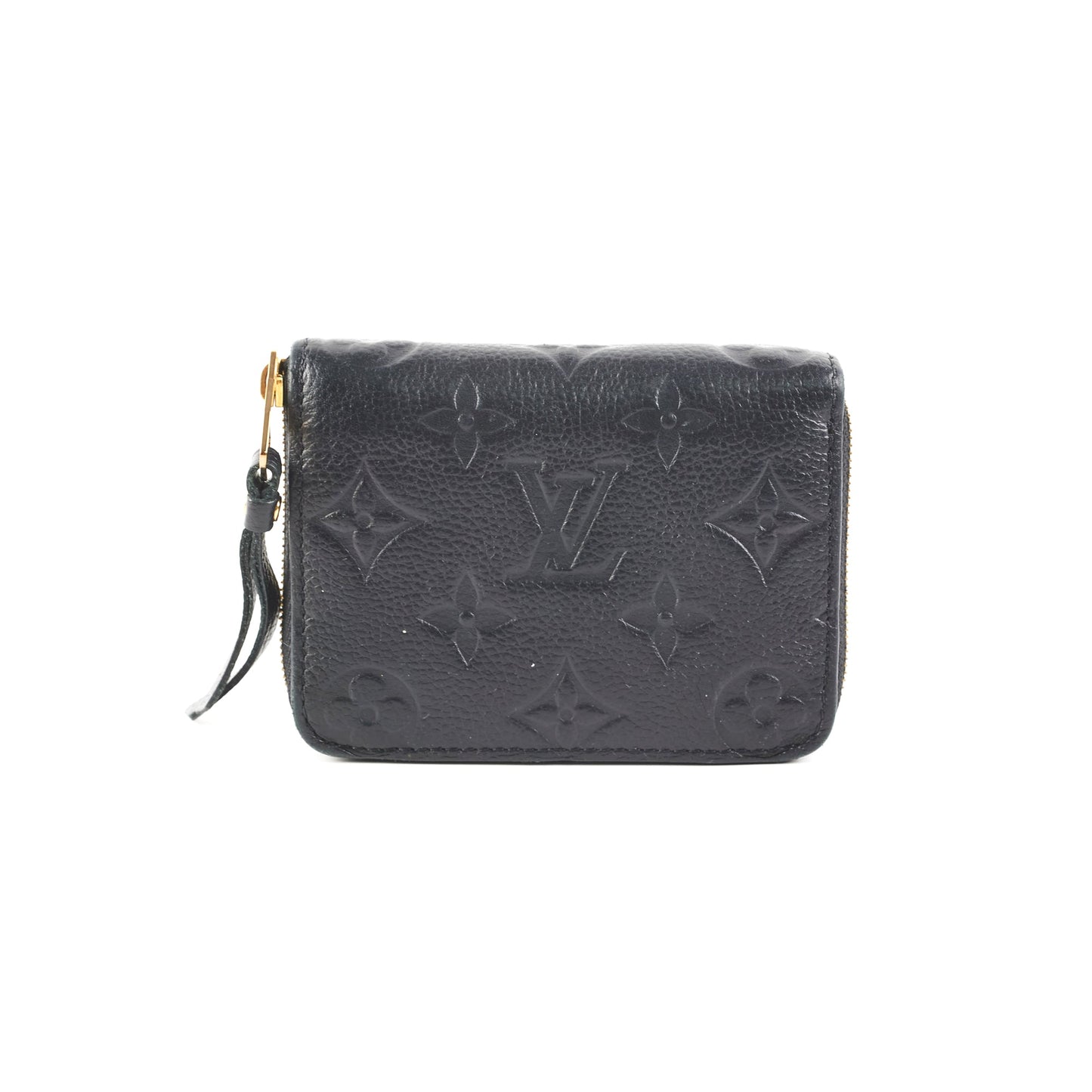 Louis Vuitton Empreinte Zippy Coin Purse in Noir