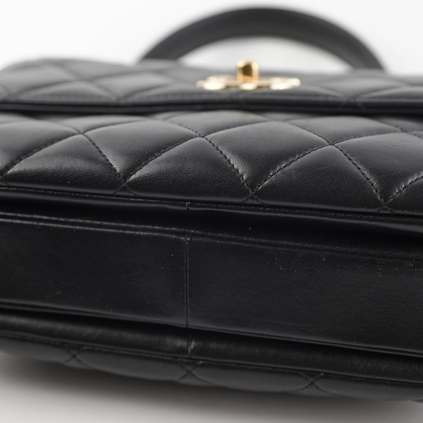 ITEM 32 - Chanel Small Trendy CC Black Quilted (Removable Strap)