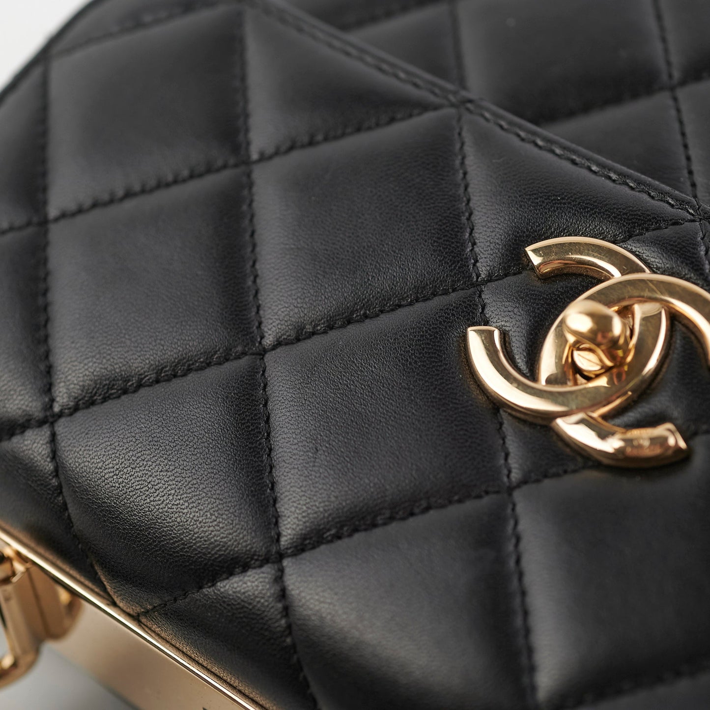 ITEM 32 - Chanel Small Trendy CC Black Quilted (Removable Strap)
