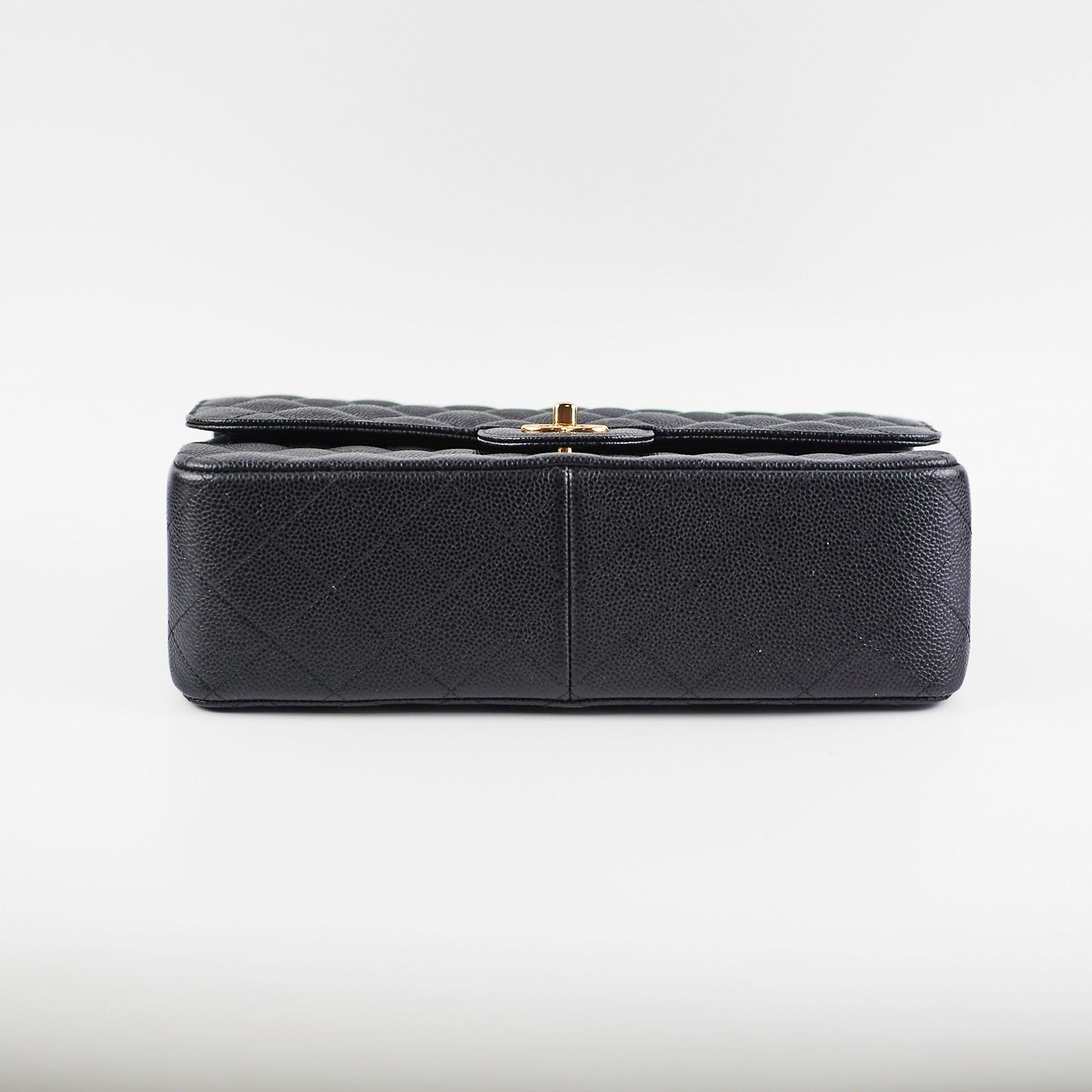 Chanel Classic Jumbo Caviar Black