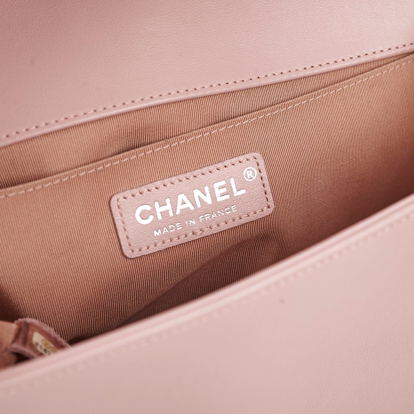 Chanel Old Medium Quilted Boy Pink 21Series