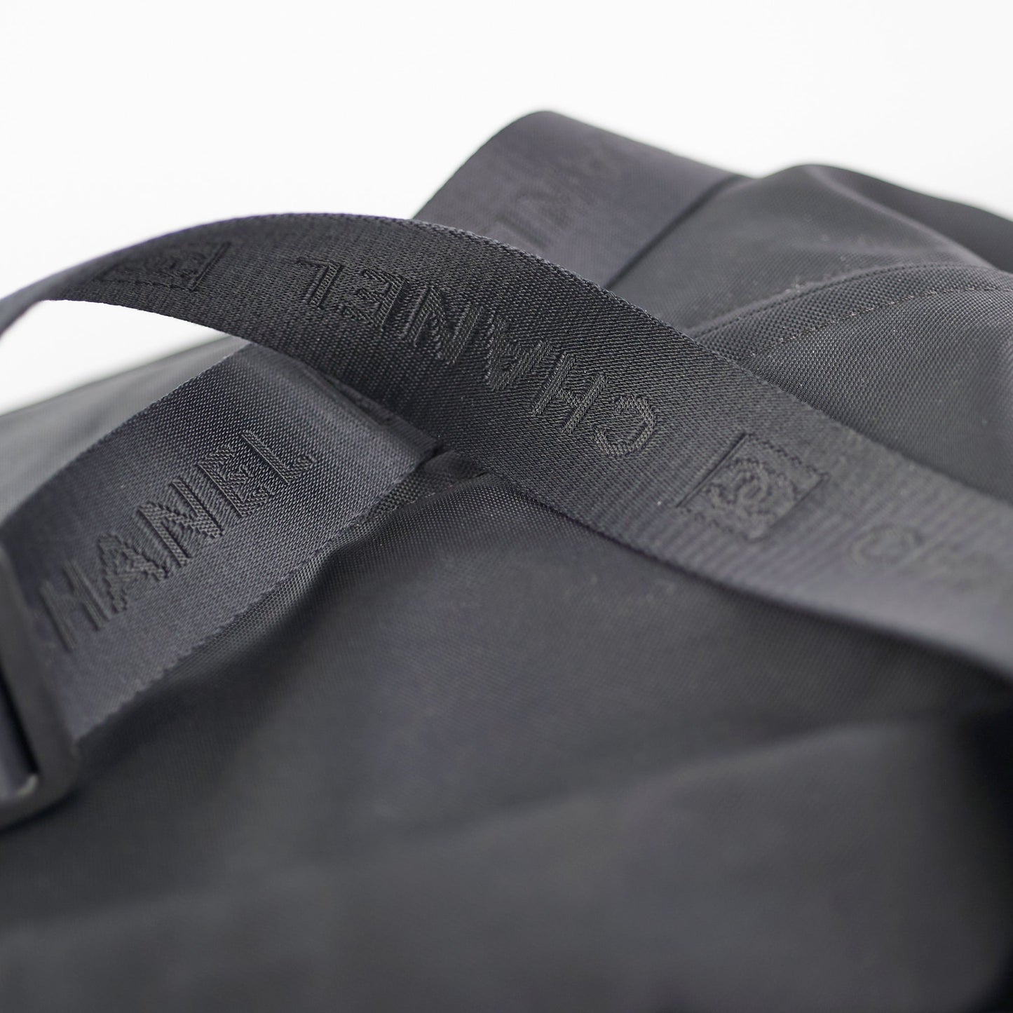 Chanel Large Duffle Travel Black Tote