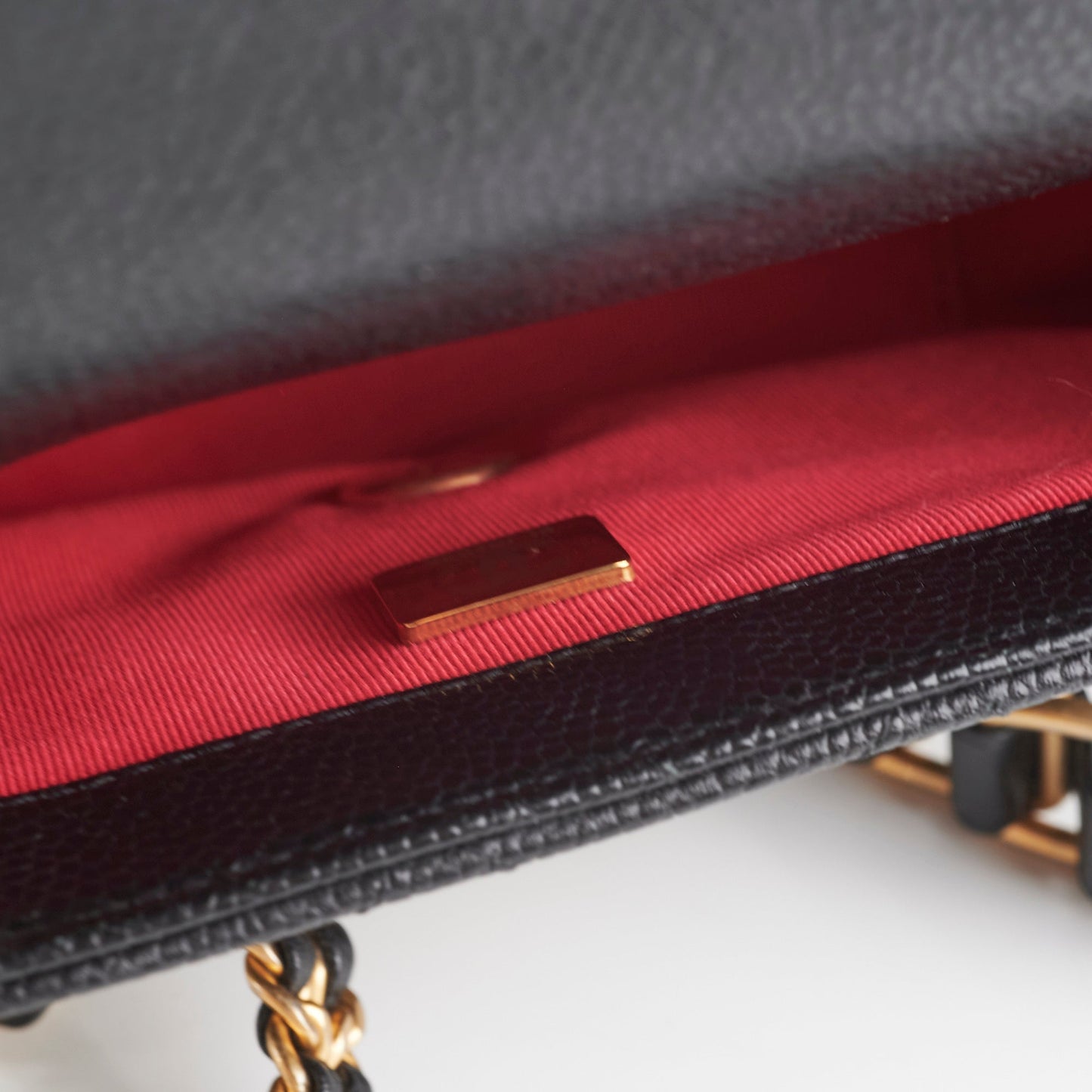 Chanel Caviar Matelasse Mini Bag Black