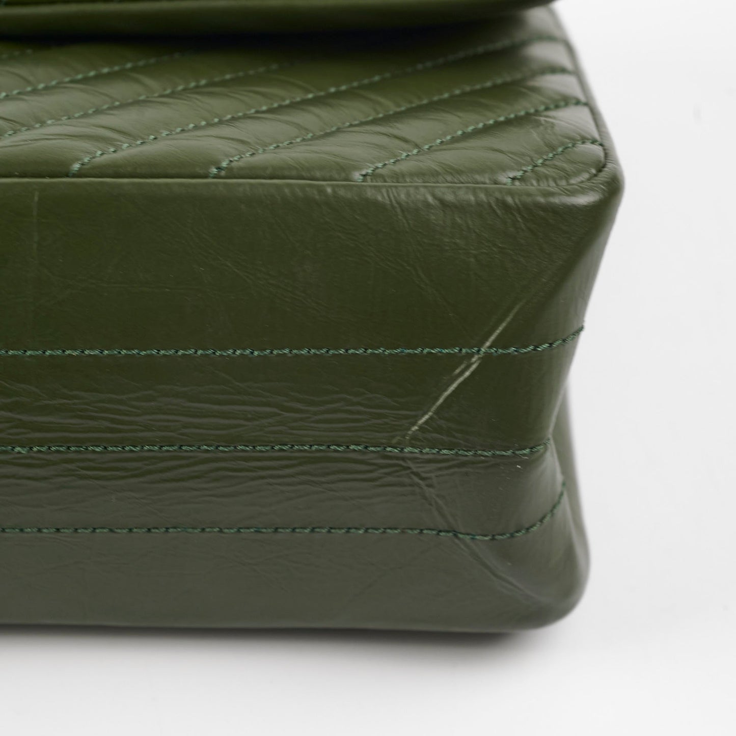 Chanel Reissue 226 Calfskin Khaki - Series 23