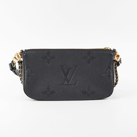 Louis Vuitton Multi Pochette Black Empriente Shoulder Bag