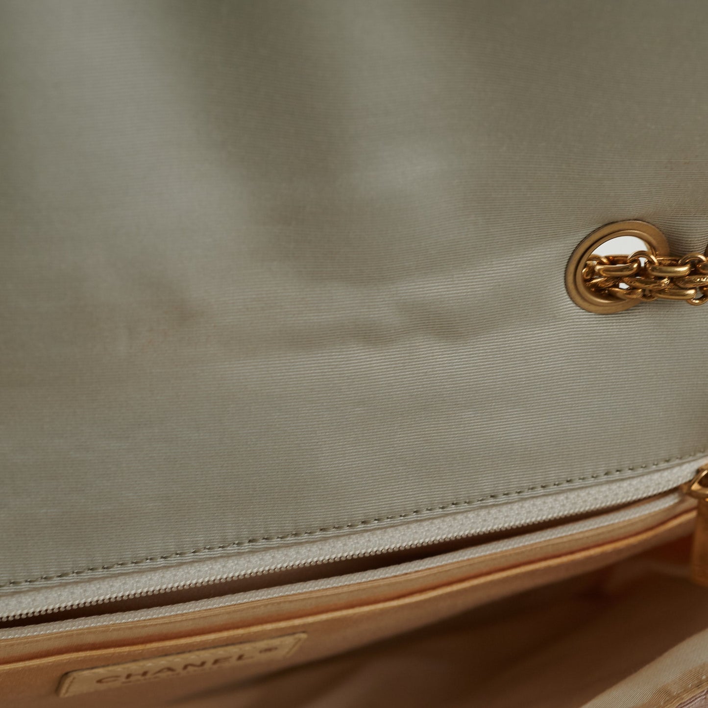 Chanel Tri-Color Microfiber Reissue Jumbo Flap Bag