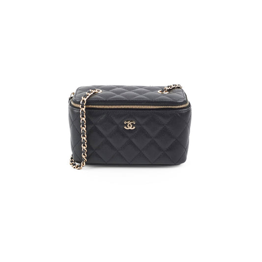 Chanel Caviar Vanity Black 31 Series