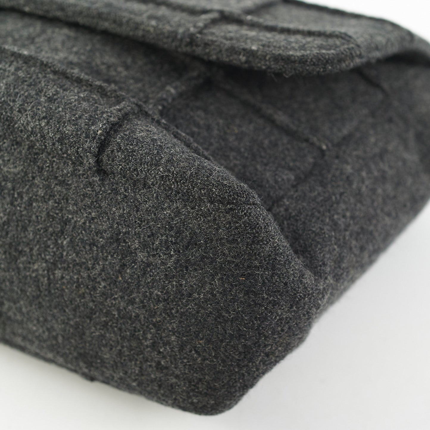 Chanel 2.55 Panelled Shoulder Bag Anthracite Grey