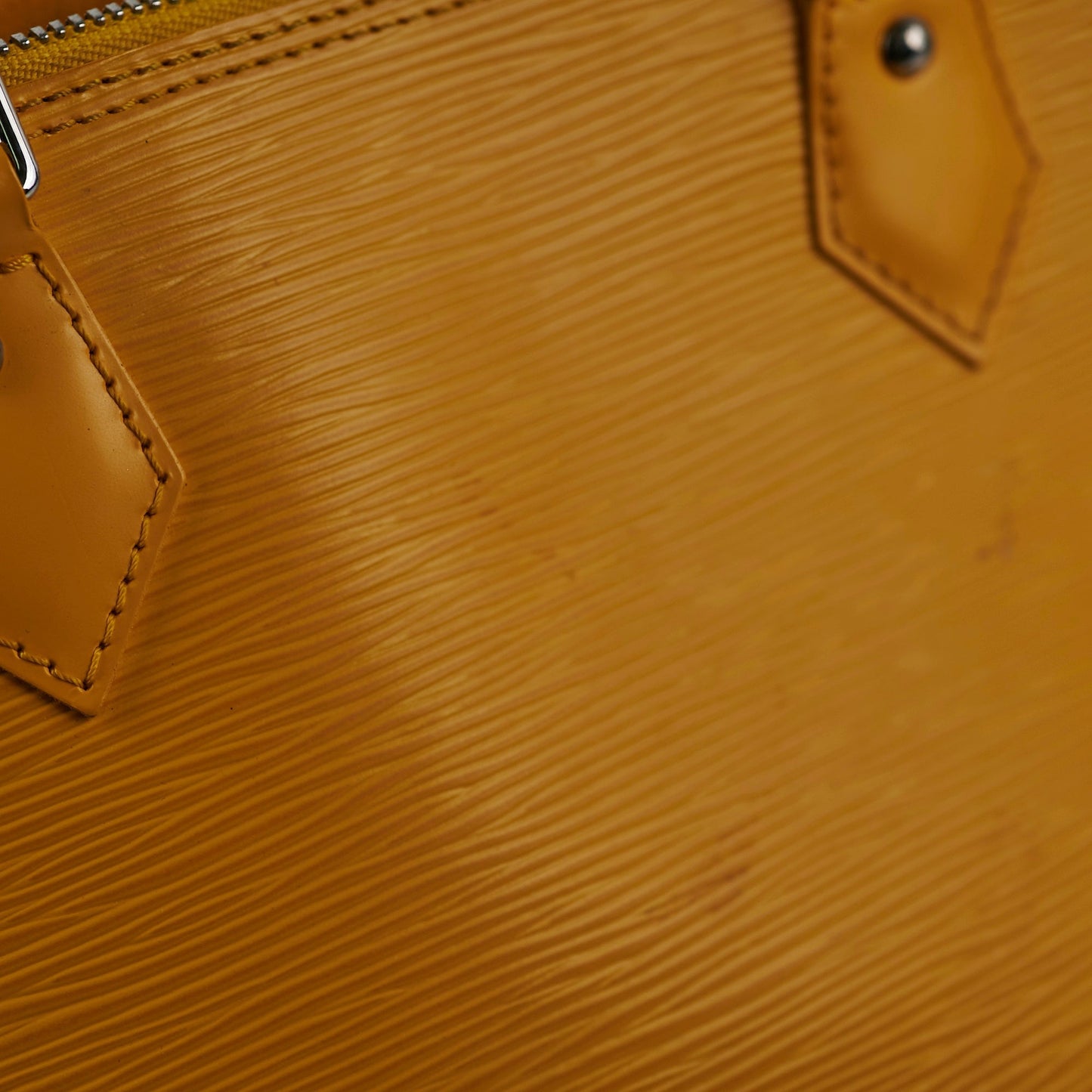 Louis Vuitton Alma GM Yellow Epi Bag