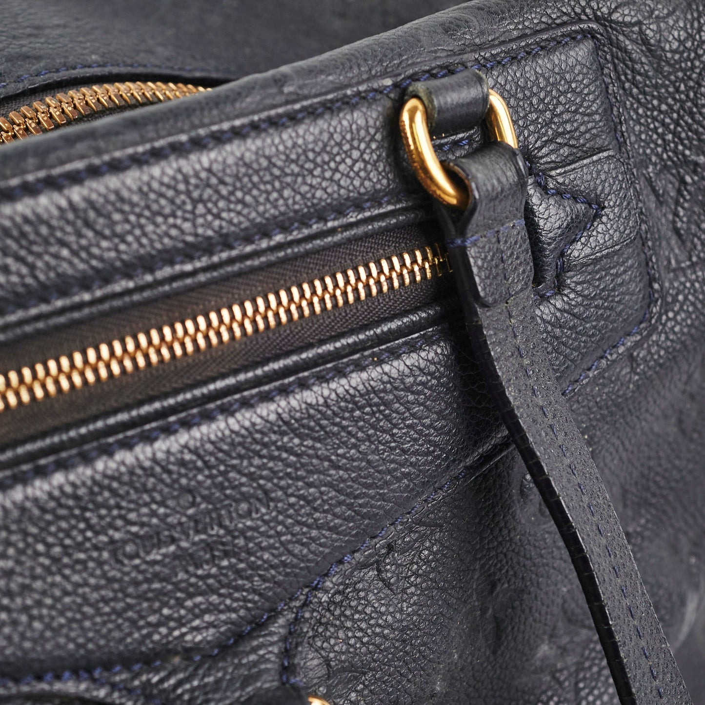 Louis Vuitton Black Empreinte Shoulder Bag