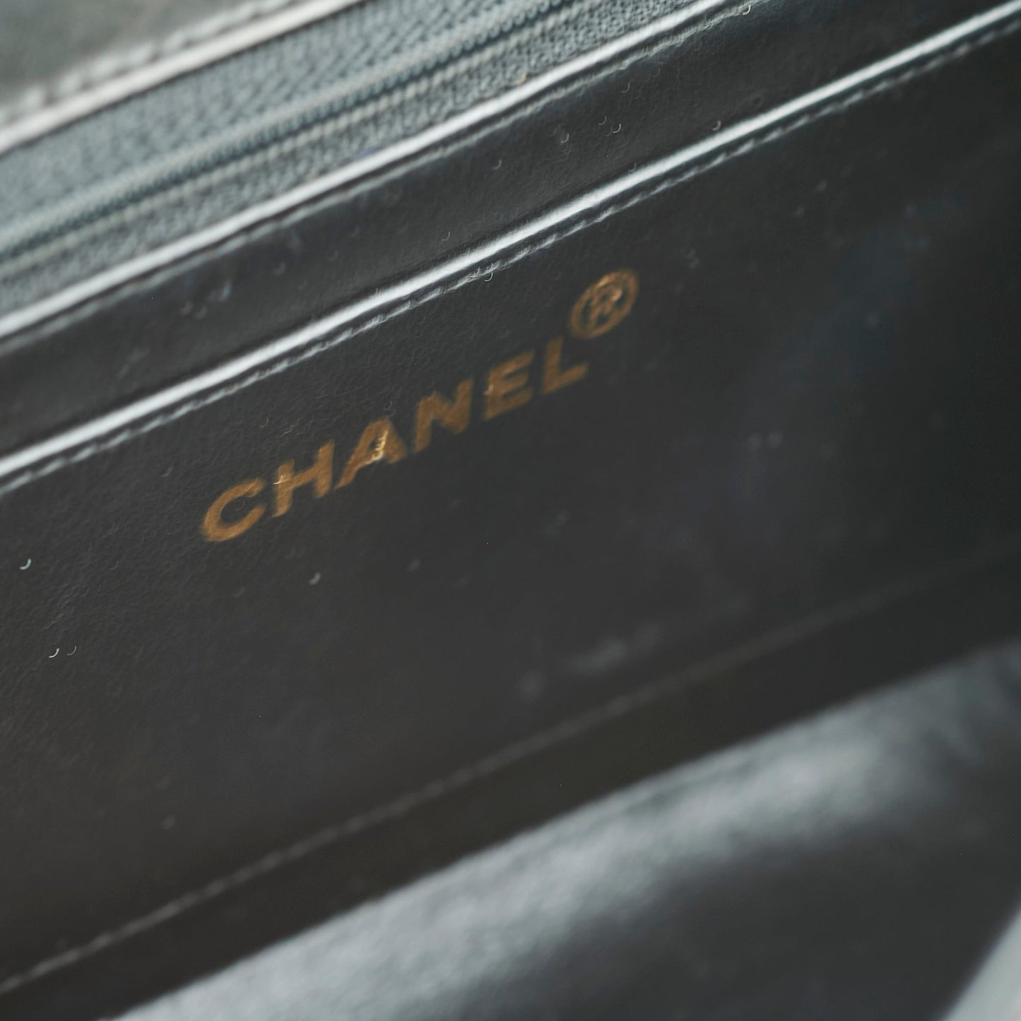 Chanel Small  Diana Lambskin Black