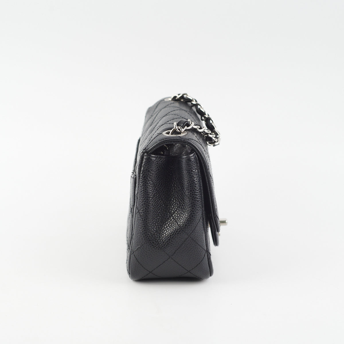 Chanel Caviar Mini Square Bag Black