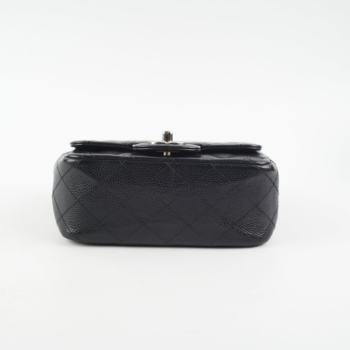 Chanel Caviar Mini Square Bag Black