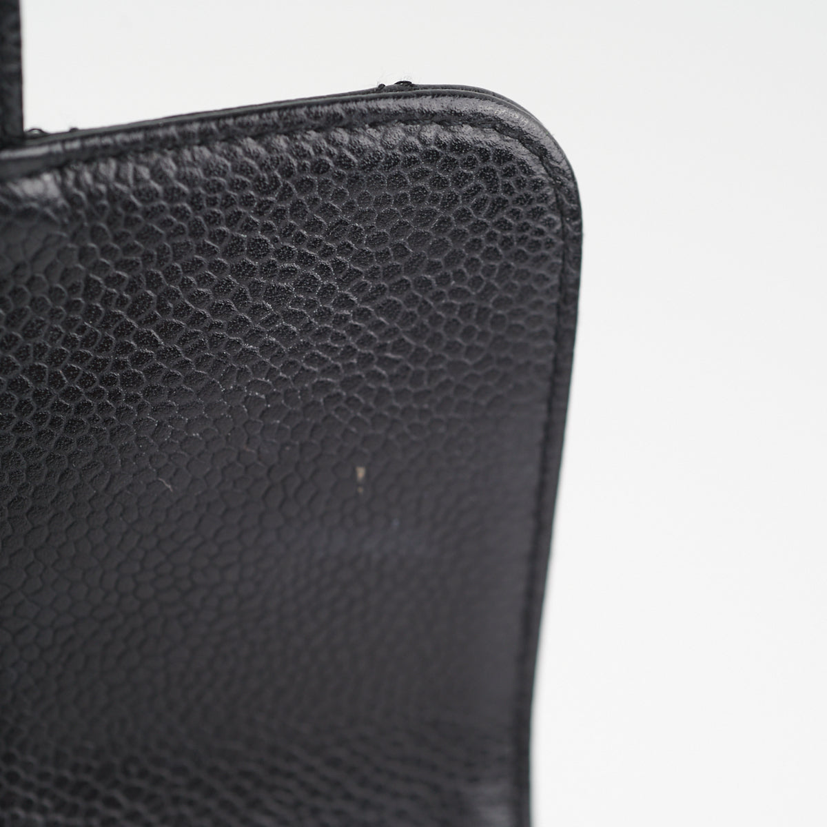 Chanel Caviar Mini Square Bag Black