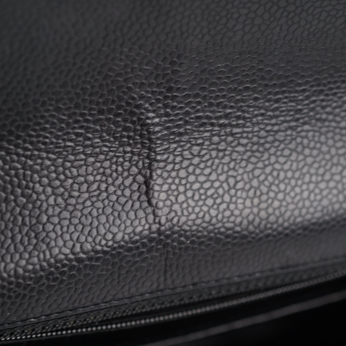 Chanel Caviar Mini Square Bag Black