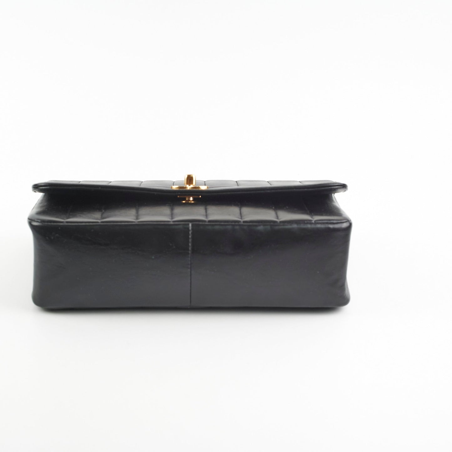 Chanel  Lambskin Vertical Flap Bag Black