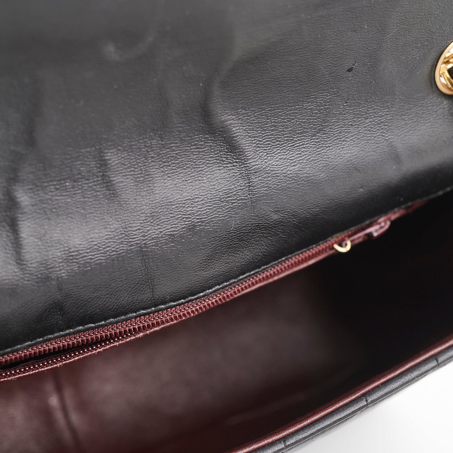 Chanel  Lambskin Vertical Flap Bag Black