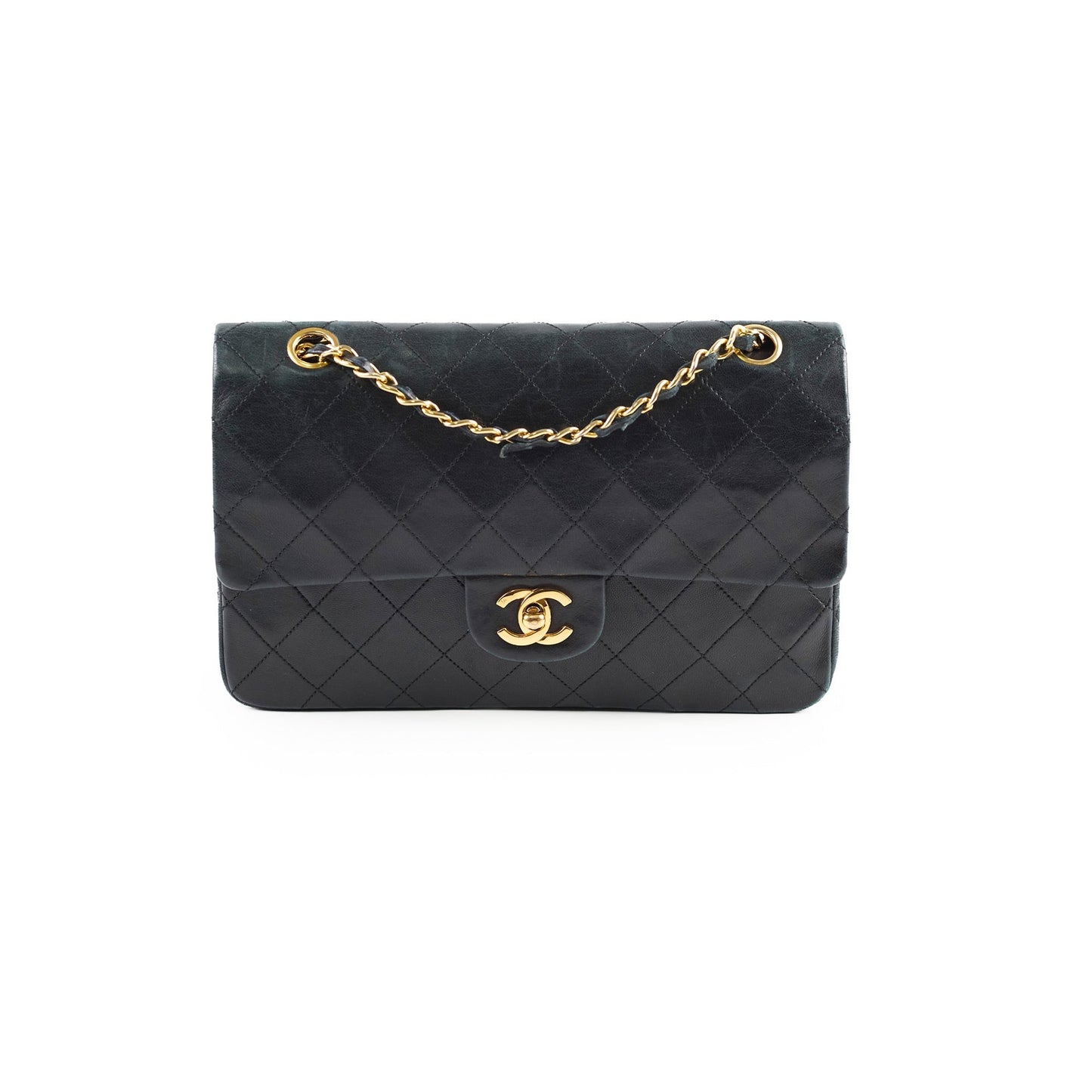 Chanel Medium/Large  Double Classic Flap Black