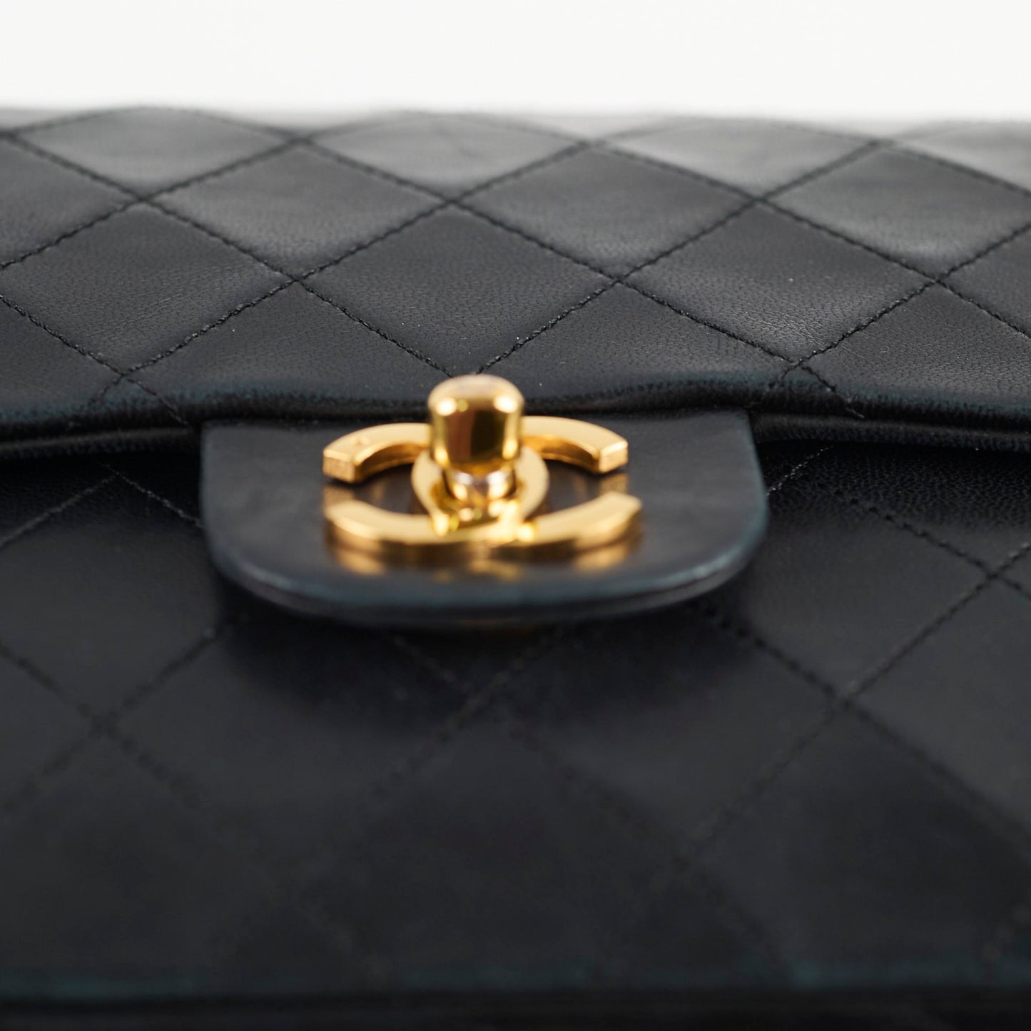 Chanel Medium/Large  Double Classic Flap Black