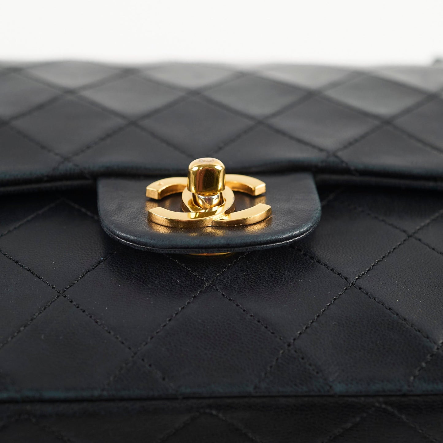 Chanel Medium/Large  Double Classic Flap Black