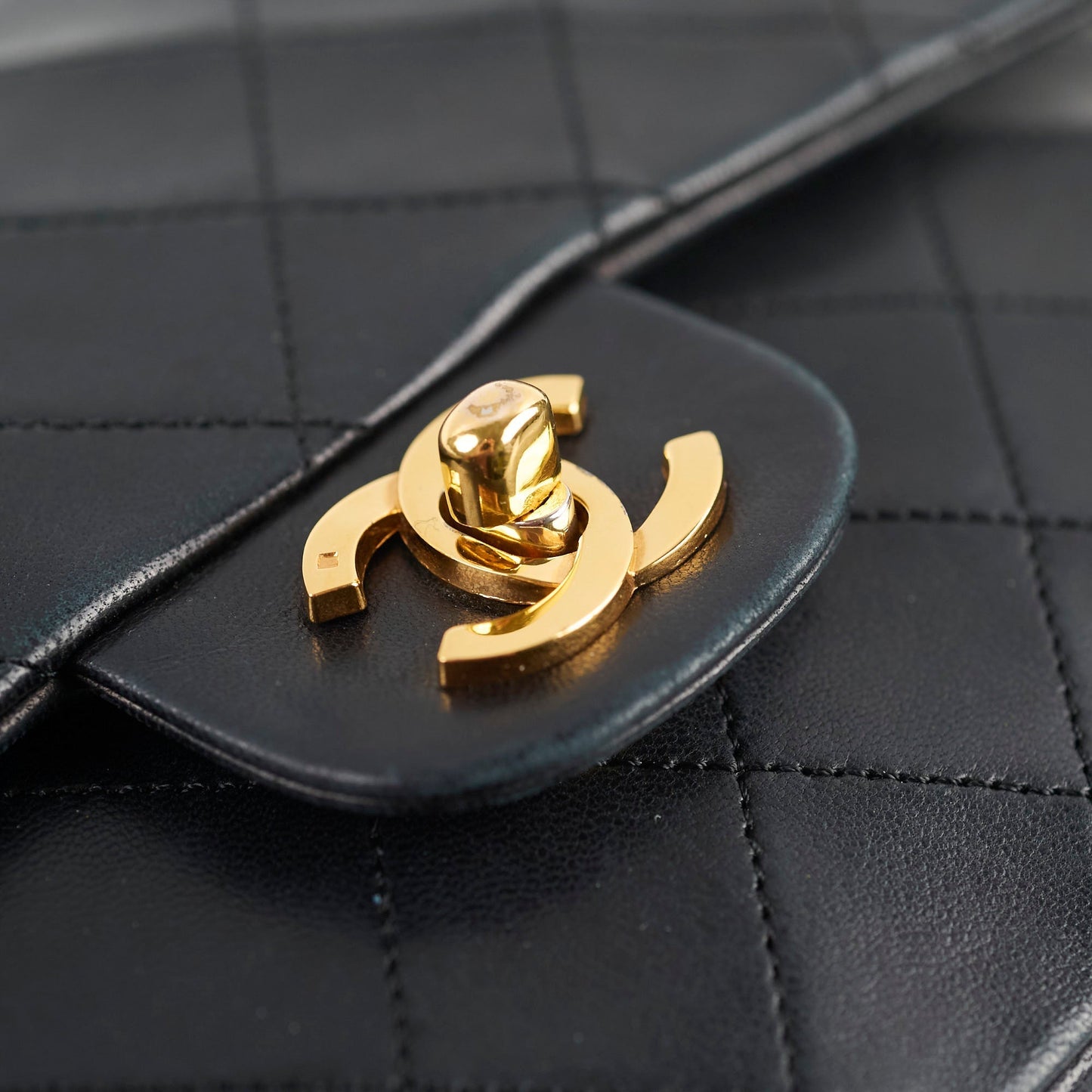Chanel Medium/Large  Double Classic Flap Black
