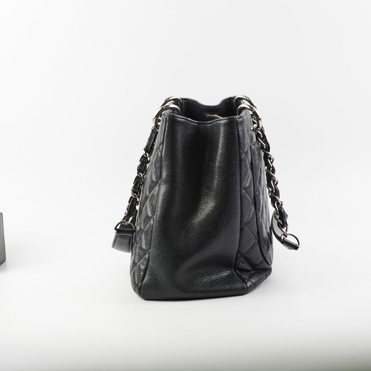 Chanel Grand Shopping Tote GST Caviar Black Shoulder Bag