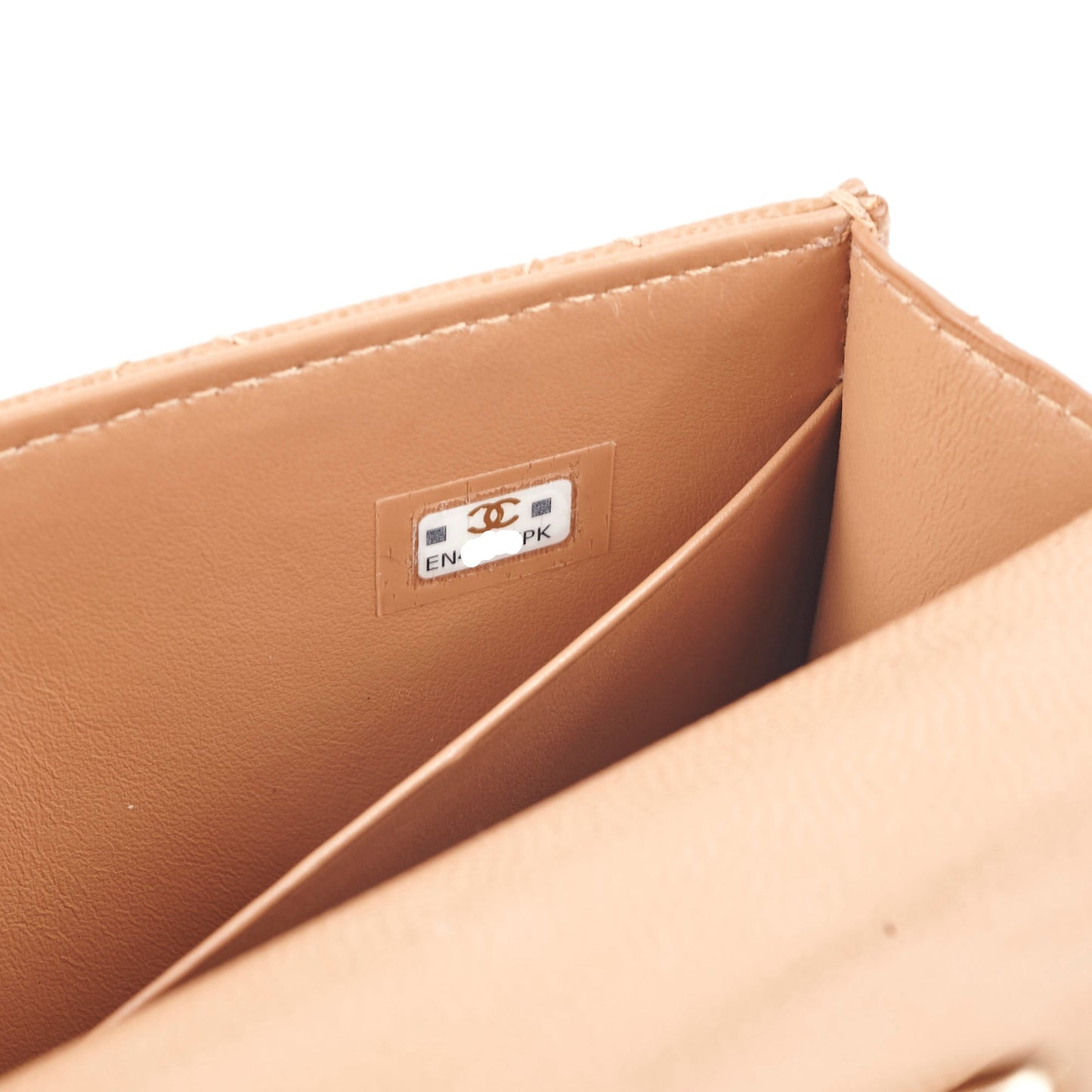 Chanel Kelly Top Handle Dark Beige Caviar