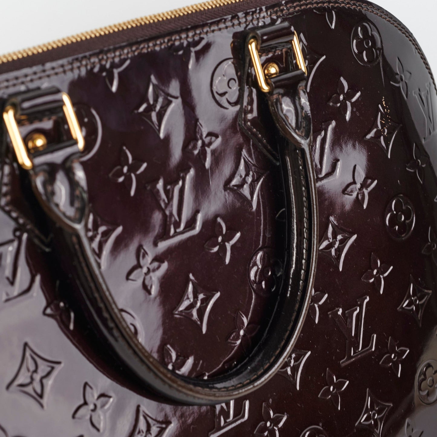 Louis Vuitton GM Alma Burgundy