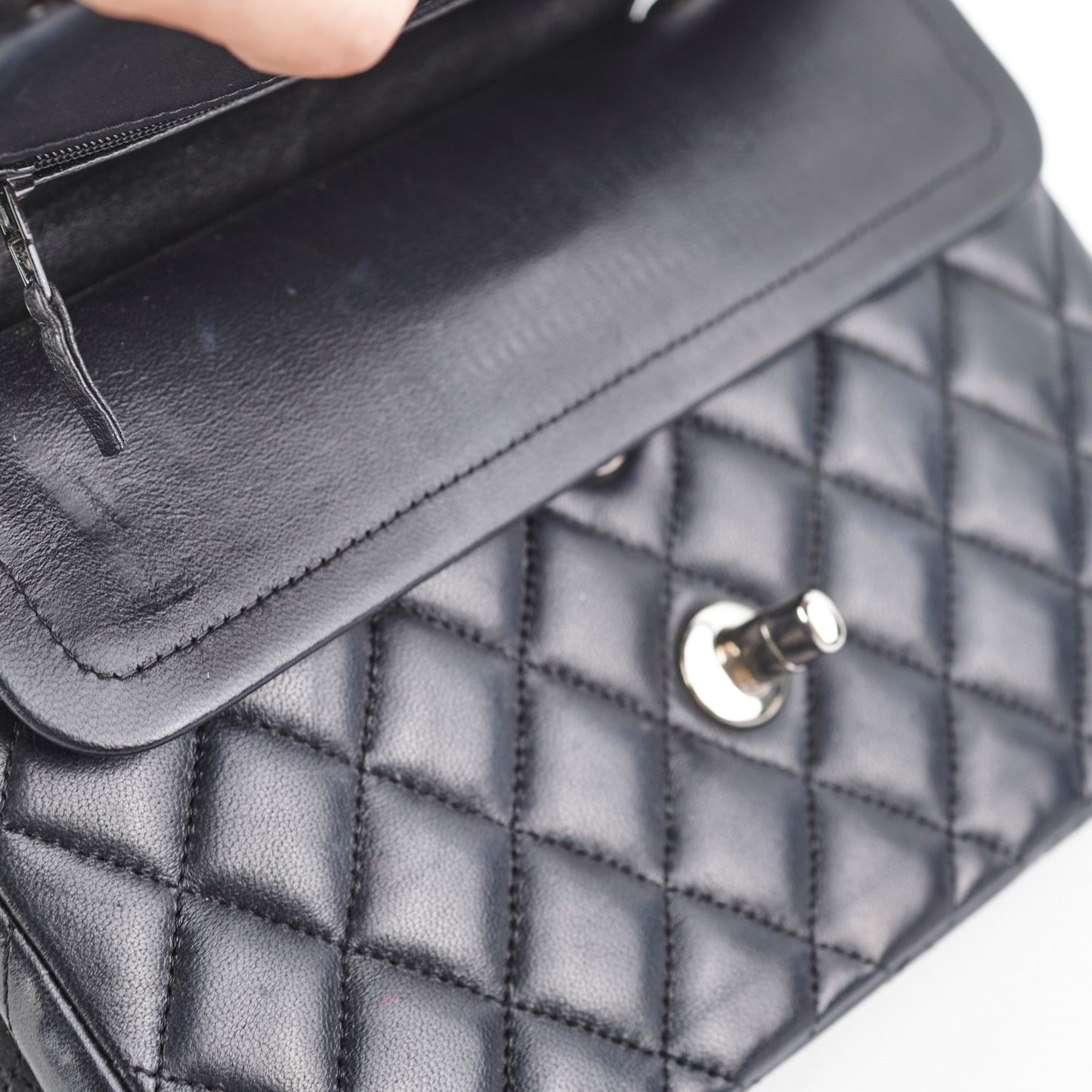 Chanel Small Classic Double Flap Lambskin Black