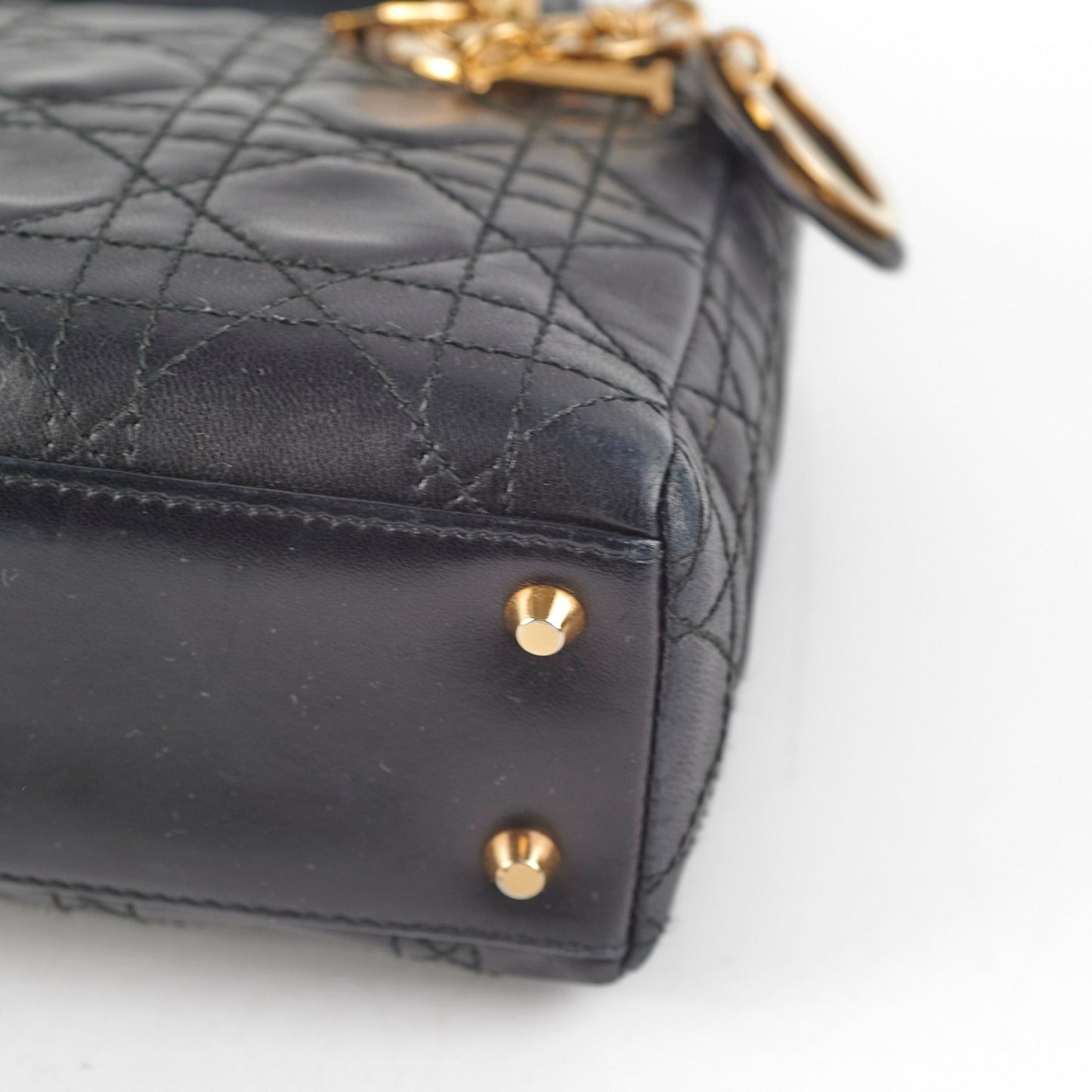Christian Dior Lady Dior Mini Black   1997