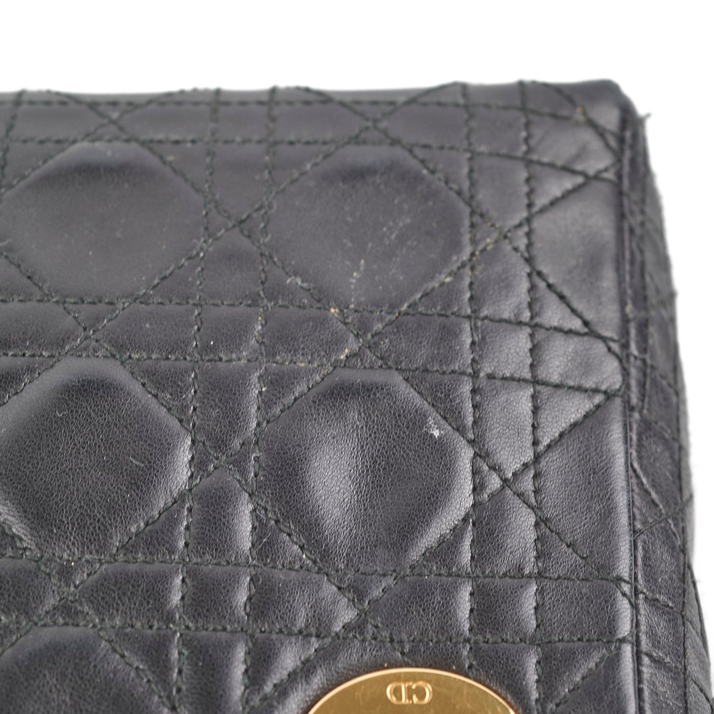 Christian Dior Lady Dior Mini Black   1997