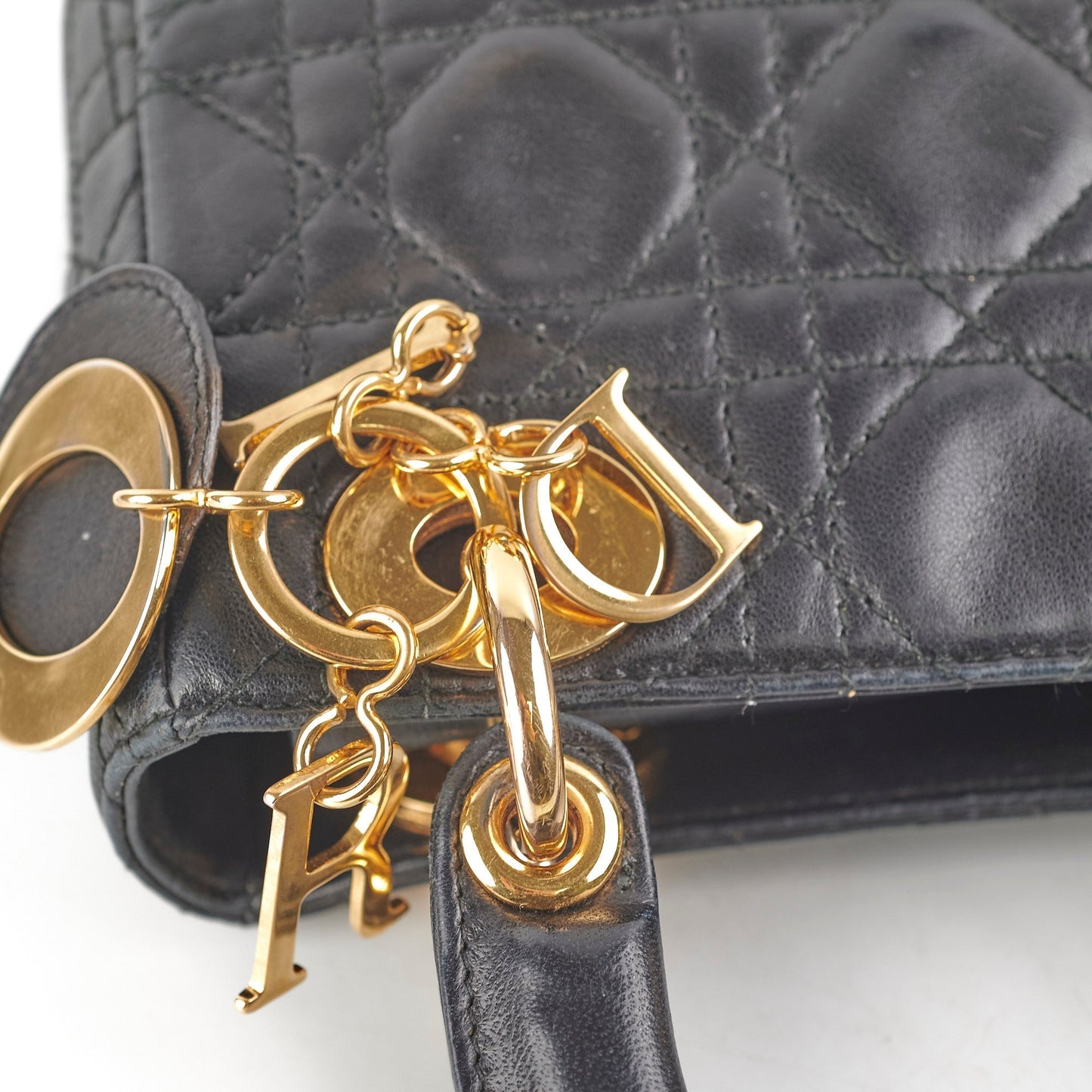 Christian Dior Lady Dior Mini Black   1997