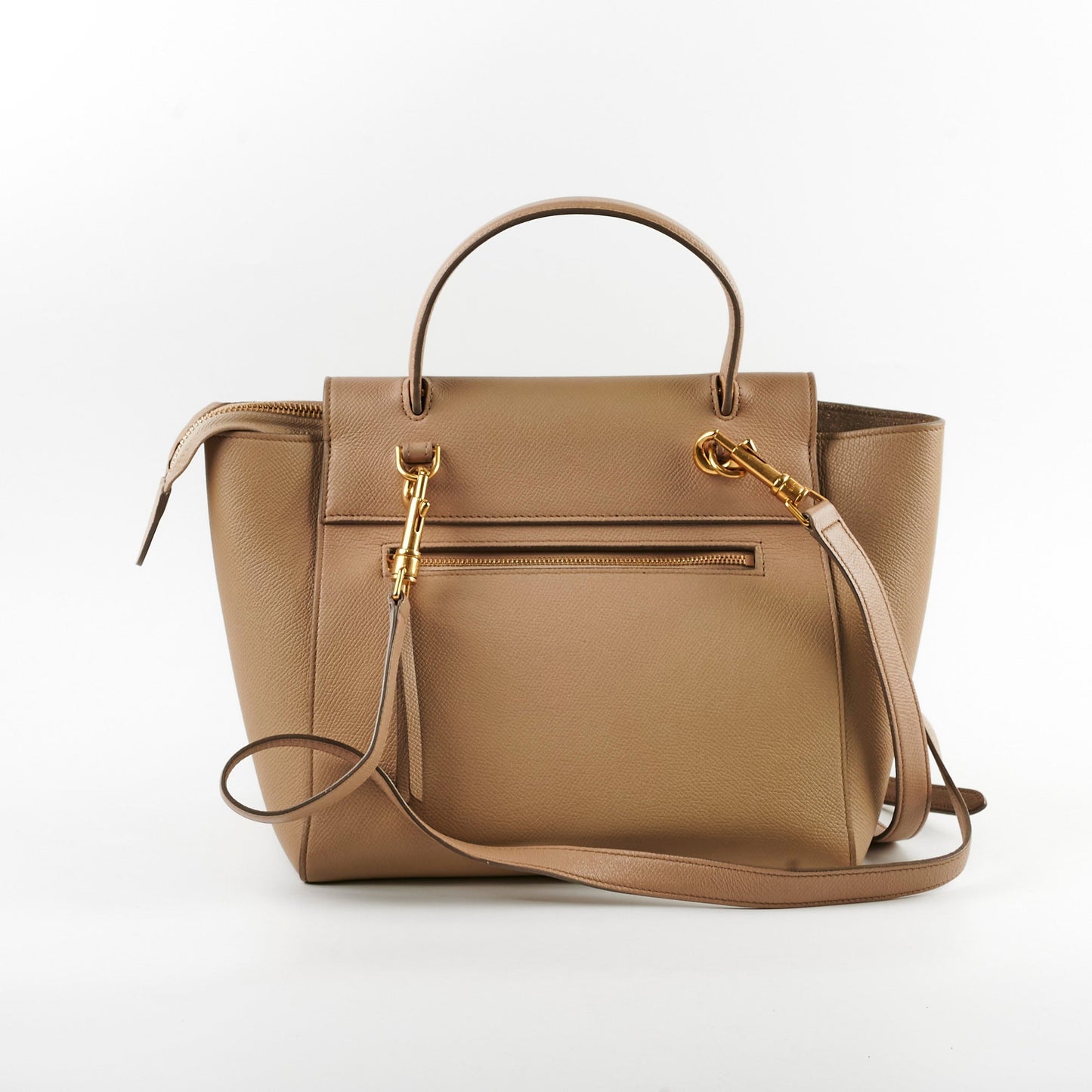 Luxury CELINE Micro Belt Bag Beige