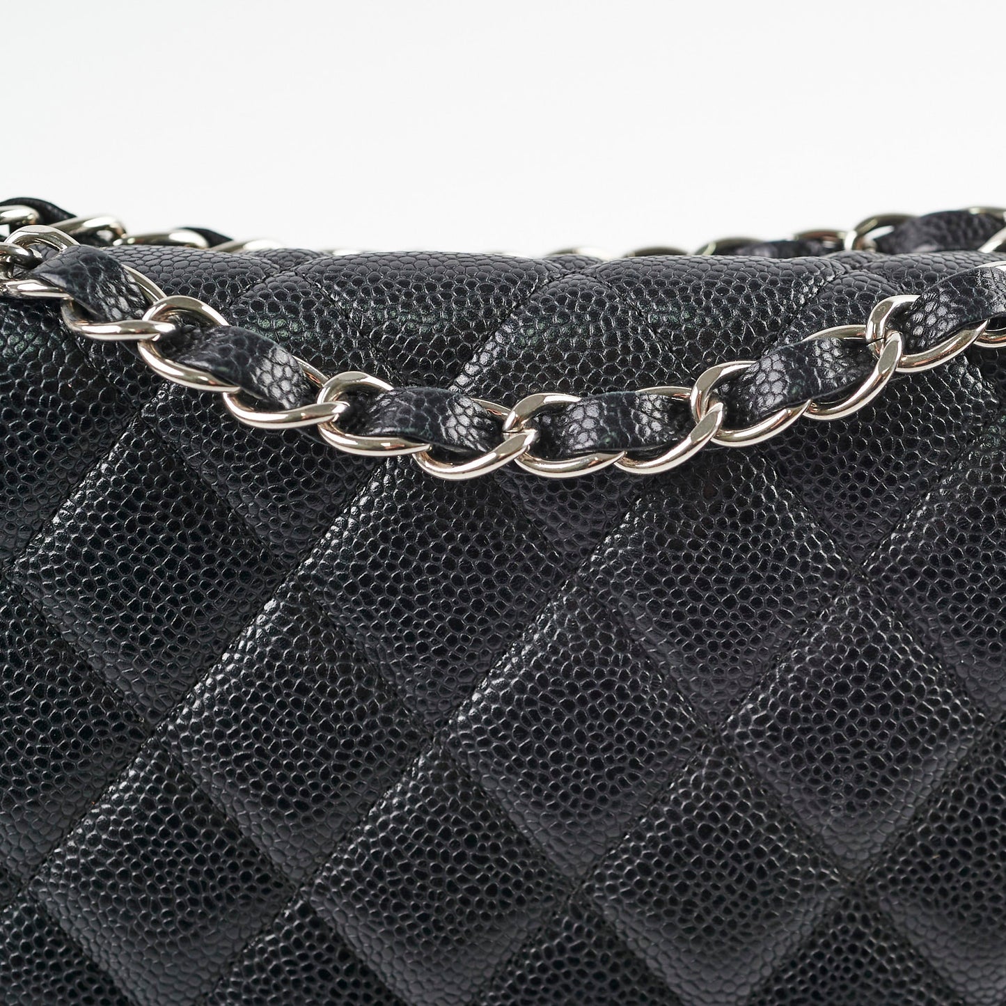 Chanel Jumbo Flap Caviar Black