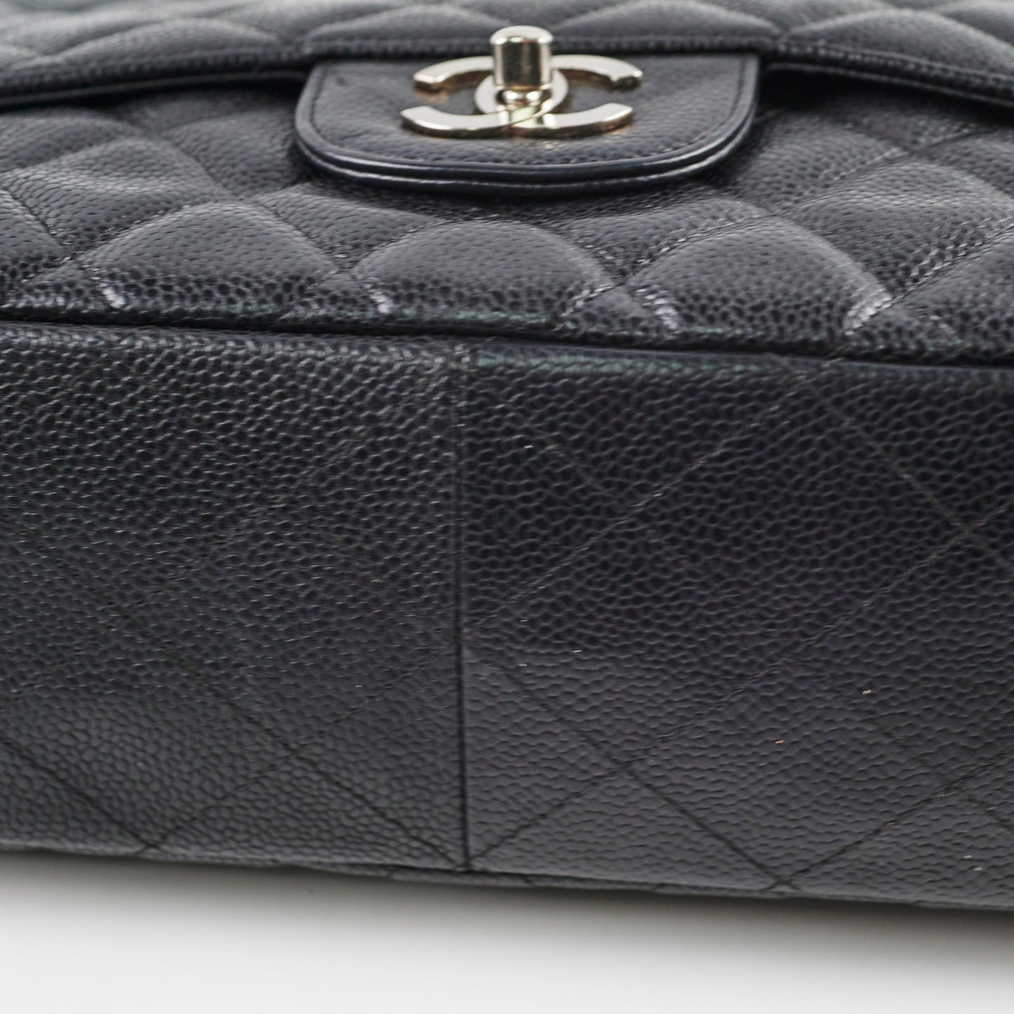 Chanel Jumbo Flap Caviar Black