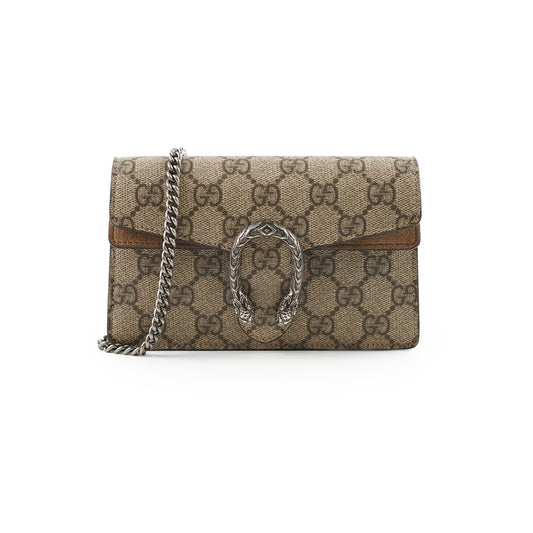 Gucci Supermini Dionysus Supreme GG Bag Beige