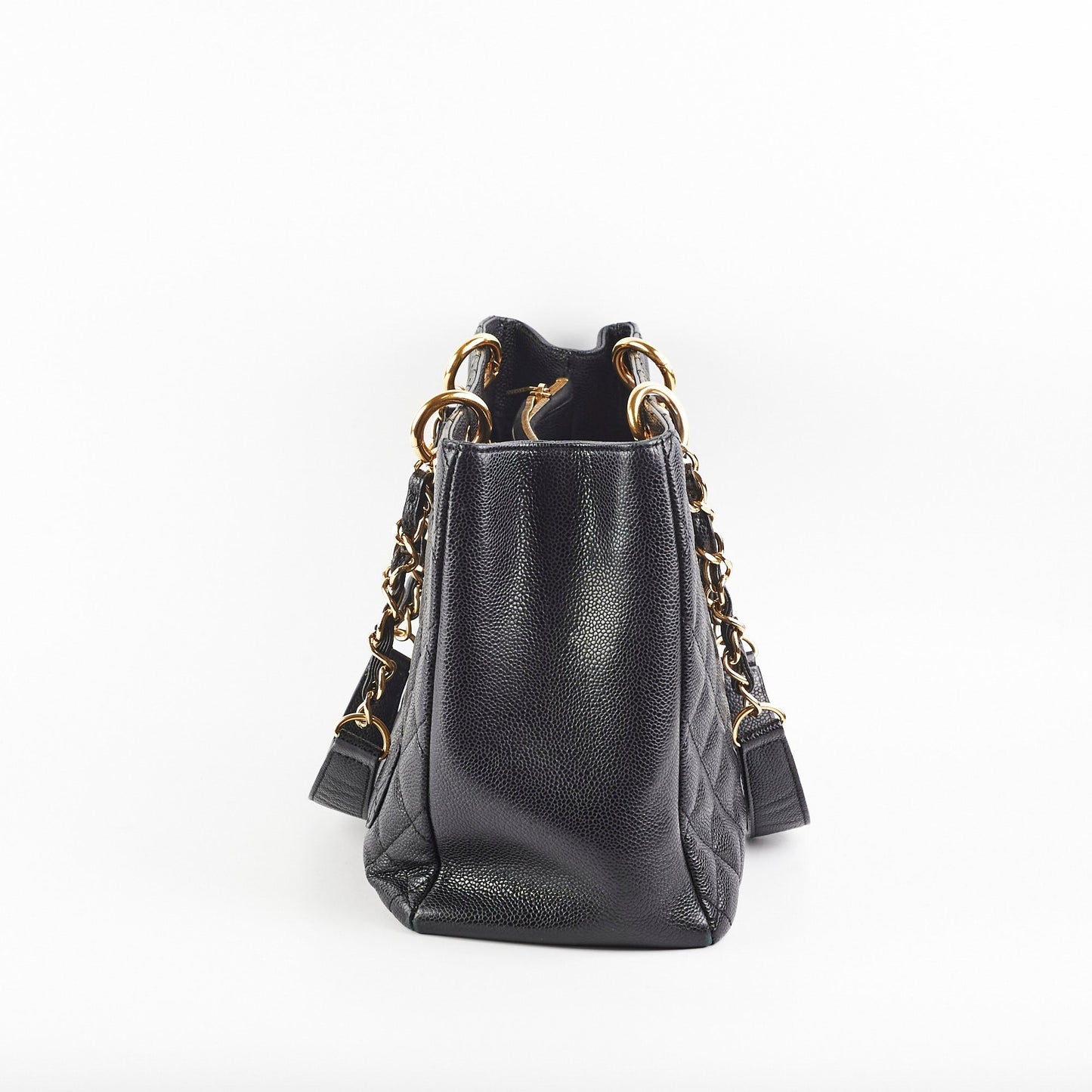 Chanel Caviar GST Grand Shopping Tote Black