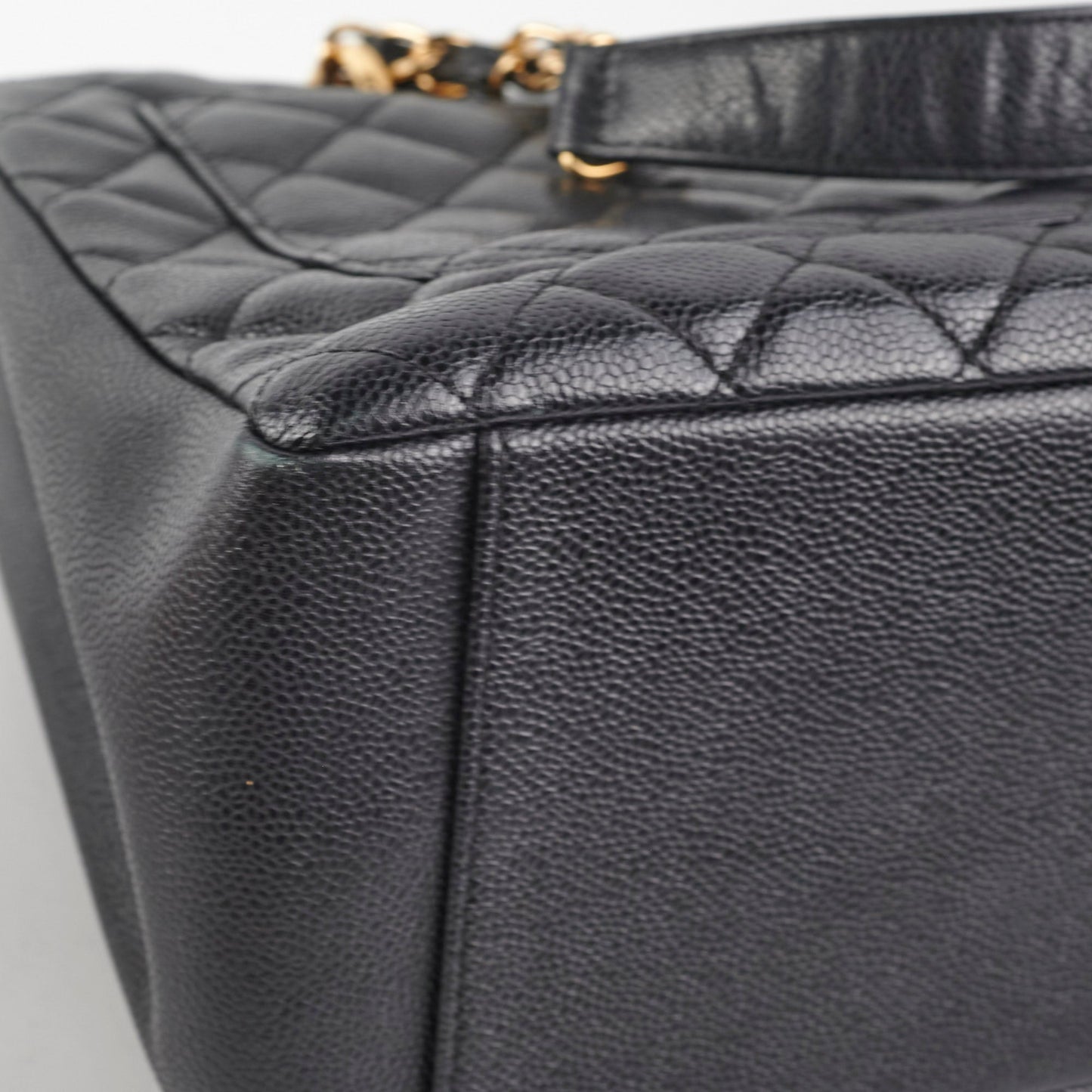 Chanel Caviar GST Grand Shopping Tote Black